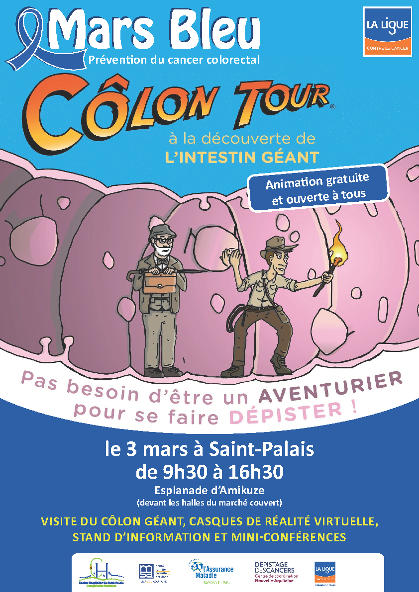 Affiche Colon Tour à Saint-Palais